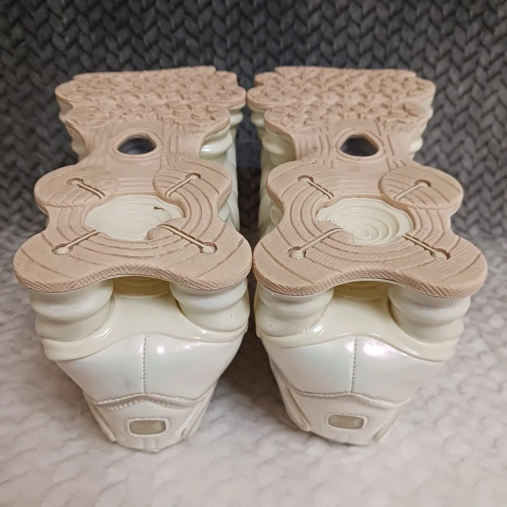 Nike Shox TL Pearl White Particle Pink Women's Running Sneakers Shoes Size 10